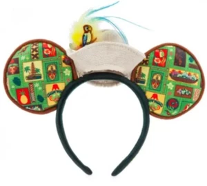 Disney World 50th Enchanted TIKI ROOM Mickey Principal Atracción Diadema Orejas NUEVO - Imagen 1 de 3