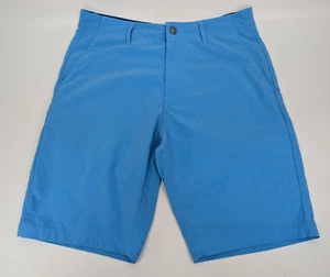 Volcom Blue Fruckin Drip Dry Mens Hybrid Shorts Size 32 2-Way Stretch A0911510 - Picture 1 of 10