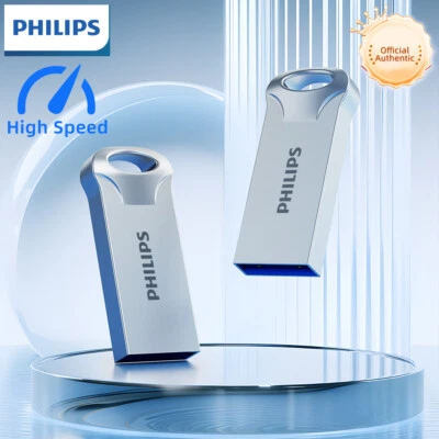 Philips USB 2.0 Flash Drive 64GB & 128GB High-Speed Secure Storage  - Image 1 of 4