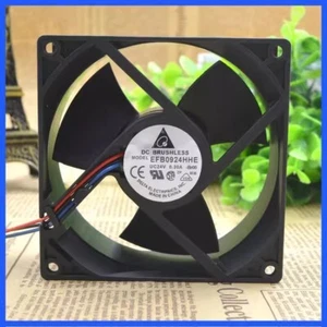 Delta EFB0924HHE-BR00 9038 DC24V 0.30A 3-Wire Inverter Fan - Picture 1 of 1