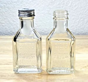 Lot x 2 HINDS CO Honey and Almond Cream 4” Bottles Bloomfield N.J. 1920s - 1930s - Picture 1 of 22