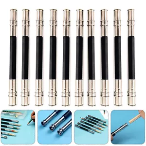Pencil Head Dual Extender Adjustable Lengthener Holder Painting Fix Short Pencil - Picture 1 of 14