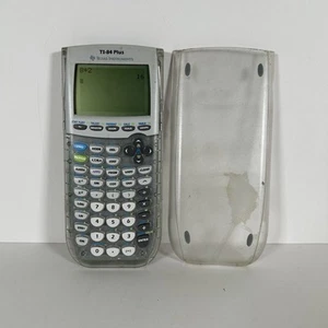 Texas Instruments TI-84 Plus Clear Translucent Handheld Graphing Calculator - Picture 1 of 24