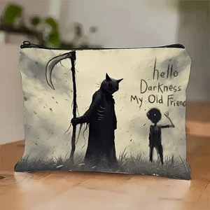 Dark Friend Eerie Fairy Tale Makeup / Cosmetic Bag Zipper / Lightweight - Imagen 1 de 2