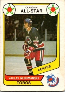 1976-77 O-Pee-Chee WHA #64 Vaclav Nedomansky AS ref.482 - Picture 1 of 3