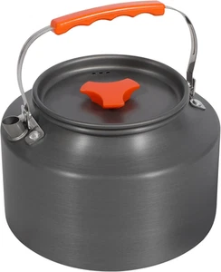 REDCAMP 2L Outdoor Camping Kettle, Aluminum Water Pot with Carrying Bag, Comp... - Picture 1 of 13