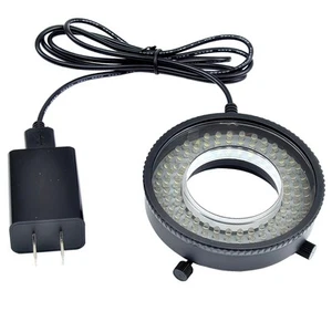 Microscopio Polarizado Anillo Luz LED Brillo Ajustable Iluminador Alimentación USB - Imagen 1 de 6
