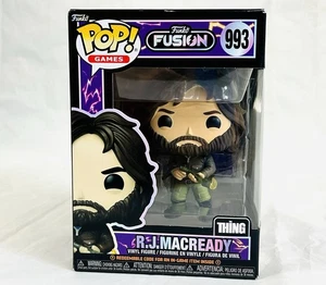 R.J. MACREADY -The Thing Funko Fusion POP! Games #993 Collectible Figure Vaulted - Picture 1 of 3