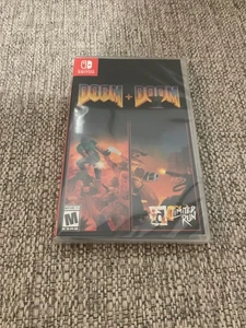 Limited Run #283 Doom + Doom II Standard Edition Nintendo Switch New Sealed - Picture 1 of 5