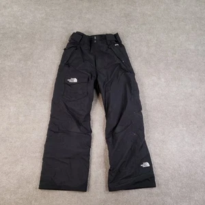 North Face HyVent Pants Boys Large 14/16 Black Waterproof Insulated Snow Ski - Picture 1 of 24