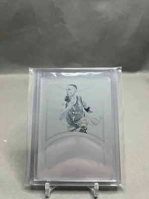 Placa de impresión Flawless Excellence 2020-21 - Anfernee Hardaway negra (#'d 1/1) Foto 1 de 2