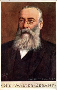 AK Raphael Tuck & Söhne Oilette Männer der Briefe Sir Walter Besant unbesendet - Bild 1 von 4