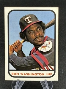 1981 TCMA Minor League Ron Washington Toledo Mud Hens - Picture 1 of 2