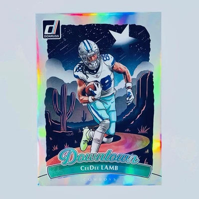 Panini Donruss Jumbo Downtown CeeDee Lamb #9 Dallas Cowboys 2025 Foto 1 de 4