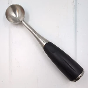 STARBUCKS Coffee Espresso Stainless Measuring Spoon Scoop Rubber Handle 9" EUC - Picture 1 of 3