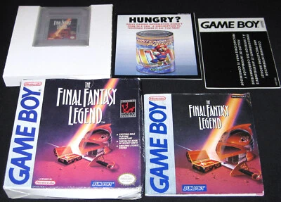 Final Fantasy Legend (Nintendo Game Boy, 1990) Complete in Box CIB - Image 1 of 4