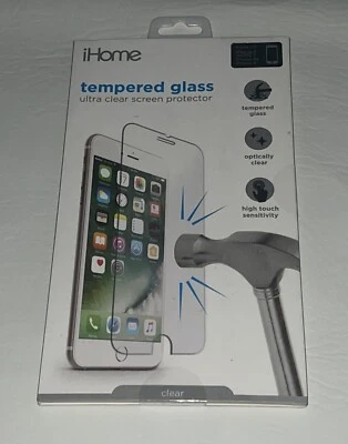 Protector de pantalla ultra transparente de vidrio templado ihome hecho para iPhone 8 7 6 6s Foto 1 de 3