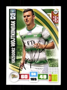 Grzegorz Wojtkowiak Panini Card 2016-17 Lechia Gdansk Original Sign + A 228995