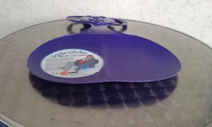 Teller - SchlitteSnow Glider blau Breit 33 cm x Lang 48 cm x Hoch 2 cm 171 Gramm - Bild 1 von 10