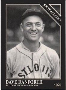 1993 Conlon Collection TSN Dave Danforth #719 St. Louis Browns Baseball Card