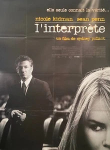 The Interpreter *French Movie Poster Original 63" x 47" *2005 Folded New - Picture 1 of 1