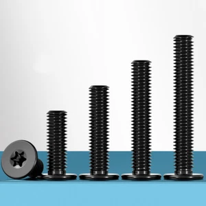 Black 304 Stainless Steel Torx Socket Utrathin Flat Head Screws M2 M2.5 M5 M6 M8 - Picture 1 of 75