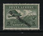 Albania Hinged Sc C8a Double Overprint , 1 Inverted 