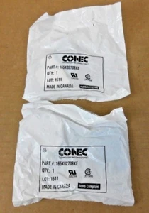 LOT OF 2 NIB CONEC 165X02709XE CONNECTOR HOOD (3 LOTS AVAIL) - Picture 1 of 3