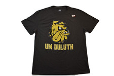 4th & 1 Mens UM Minnesota-Duluth Bulldogs Charcoal Heather Shirt XL