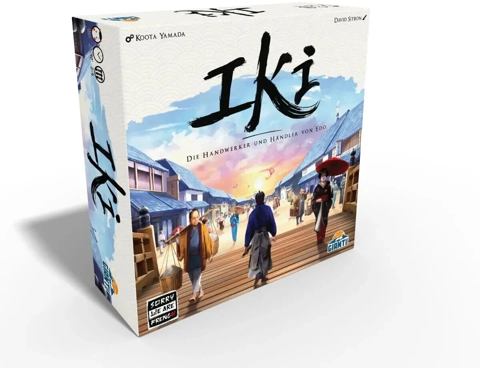 Iki - Die Handwerker und Händler von Edo Kennerspiel Brettspiel - Neu - Bild 1 von 3