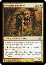 SUNHOME ENFORCER ~mtg NM Ravnica CoG Unc x1