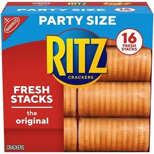 RITZ Fresh Stacks Original Crackers, Party Size, 16 Count, 23.7 oz - Picture 1 of 11