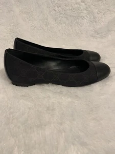 Gucci Flats schwarz GG Monogram Canvas Gr.36  - Bild 1 von 4