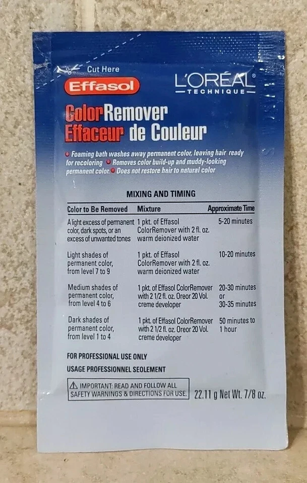 Depiladora Loreal Technique Effasol 7/8 oz  Foto 1 de 1