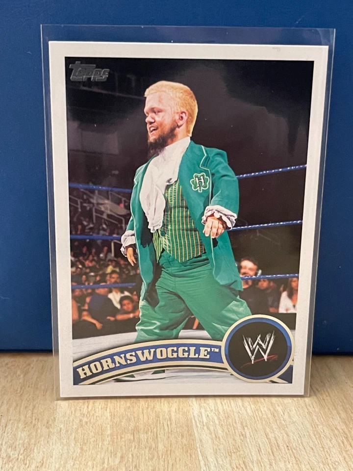 2011 Topps WWE - #20 Hornswoggle - Image 1 of 2