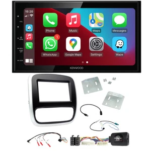 Vauxhall Vivaro 2015> 6,8" CarPlay Android automático DAB + Bluetooth estéreo para automóvil - Imagen 1 de 3