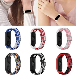 For Xiaomi Band 6/5/4/3 Elasticity Soft Sports Nylon Watch Strap Loop Band K - Zdjęcie 1 z 18