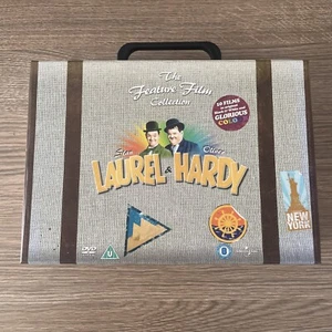Laurel & Hardy The Feature Film Collection DVD 10 Films Suitcase Set - Picture 1 of 4
