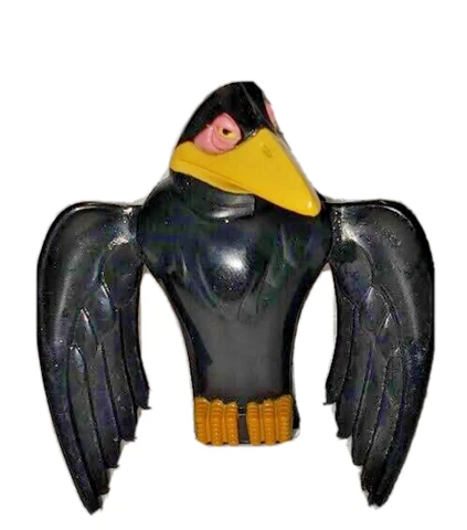 McDonalds Happy Meal Toy Maleficent's Disney’s Sleeping Beauty #1 Raven 1996 Cover