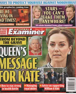 National Examiner 3. Februar 2025 Prinzessin Kate John Wayne George Reeves - Bild 1 von 2