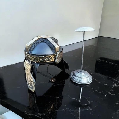 Casco de Gimli hecho a mano personalizado-casco de Gimli usable disfraz réplica Foto 1 de 4