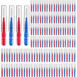 Interdental Brush, Flossing Head,Easy Use Tooth Cleaning Tool 176 Count (2.5m... - Picture 1 of 7