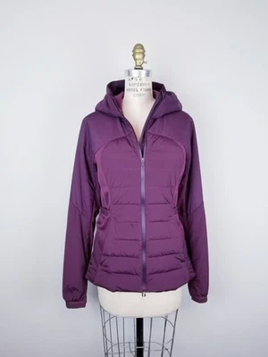 Chaqueta Lululemon Down For It All en Adobe Oscuro Púrpura Damas Talla Grande Foto 1 de 4