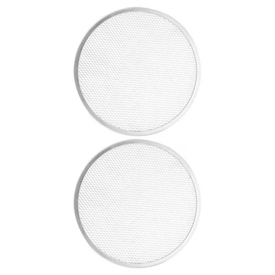  2 Stück Aluminium-Pizzagitter, Pizza-Backgitter, rund, Pizzagitter, runde - Bild 1 von 4