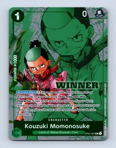 Kouzuki Momonosuke OP01-04 Winner Pack Vol. 7 Promo Preis One Piece Card Eng - Bild 1 von 2