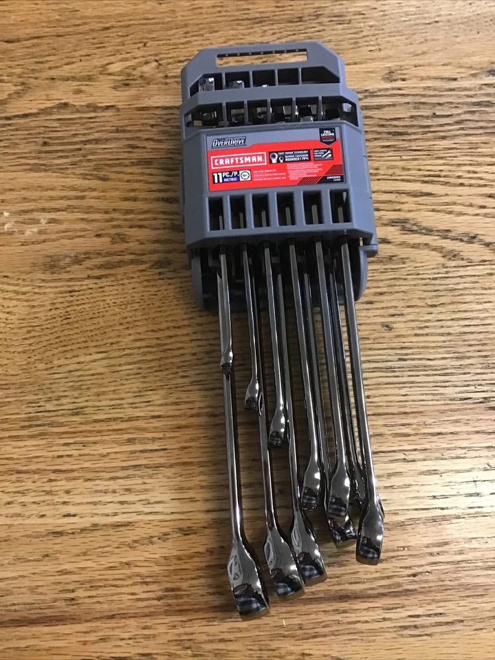 Juego de llaves de panel largo métrico Craftsman CMMT87811 Overdrive 11 piezas Foto 1 de 1