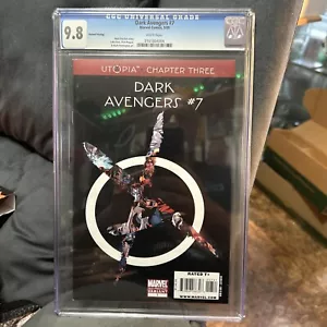 DARK AVENGERS #7 (2009) MARVEL COMICS 2ND PRINT VARIANT CHC 9.8 Iron Patriot - Picture 1 of 4