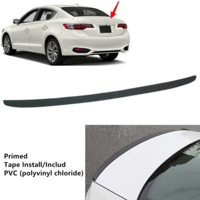 46inch Fit For Acura ILX 2013-2018 Sedan Universal Rear Trunk Lip Spoiler Wing Foto 1 de 4
