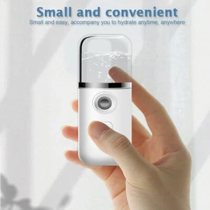 USB Nano Facial Mister Handy Cool Mist Spray Machine Face Hydration Sprayer 40ML - Picture 1 of 16