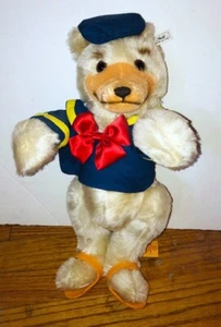 STEIFF DONALD DUCK 1993 WALT DISNEY WORLD TEDDYBÄR & PUPPE CONVENTION mit Pin - Bild 1 von 4